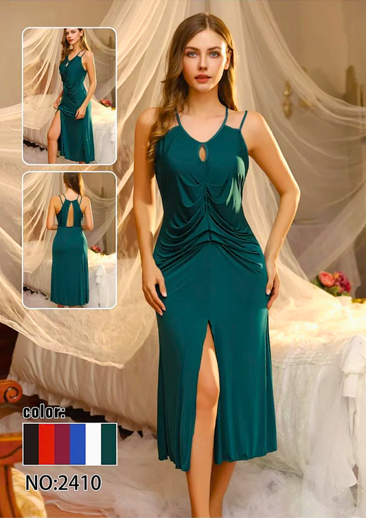 Raw-Stitch Luxe Curve Fit Nightdress