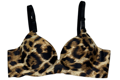 Premium Seamless Leopard Bra